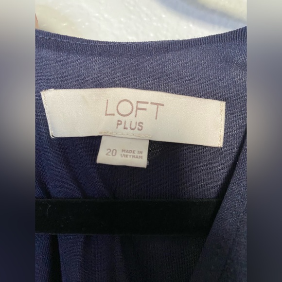 LOFT Polka Dot Wrap Dress - Picture 3 of 3